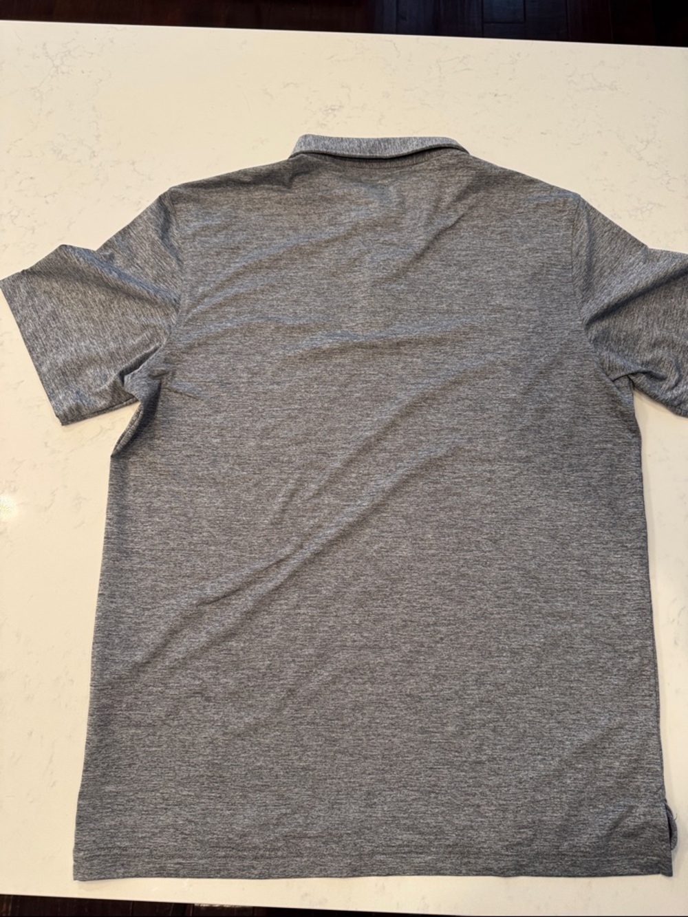 Vineyard Vines Men's Gray Sankaty Polo - Picture 4 of 4